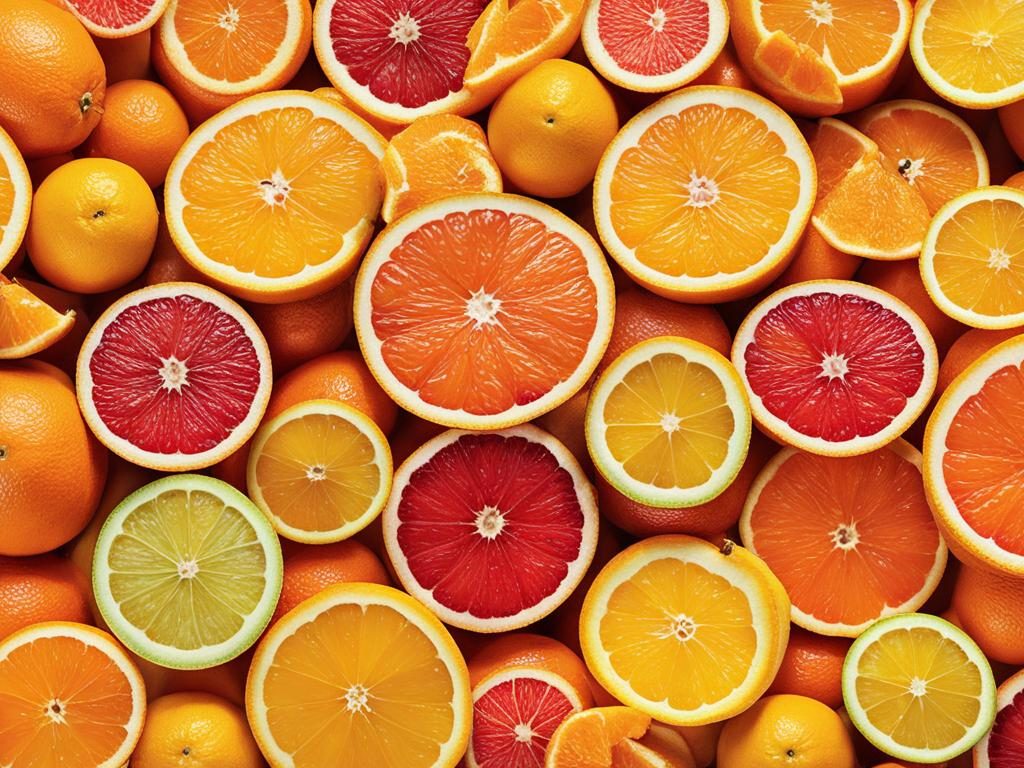frutas cítricas antioxidantes