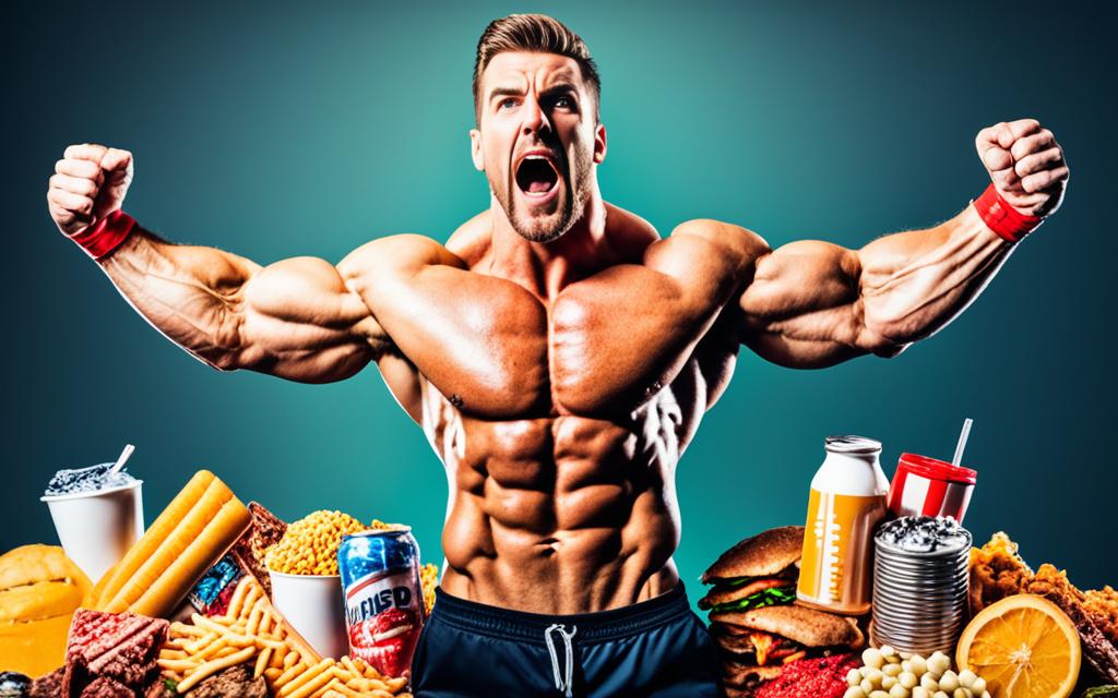 Mitos da nutrição para construção muscular