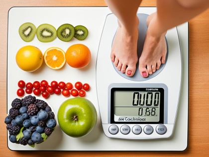 Contagem de calorias para controle de peso
