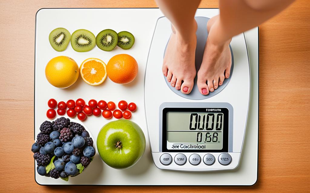 Contagem de calorias para controle de peso